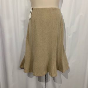 Ralph Lauren wool blend trumpet style skirt sz 10